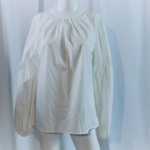 COPY - Brand New white long sleeve blouse